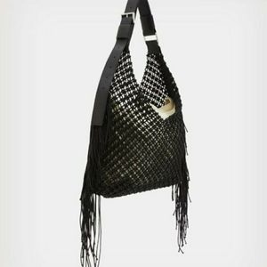 All Saints fringe hobo bag NEW
